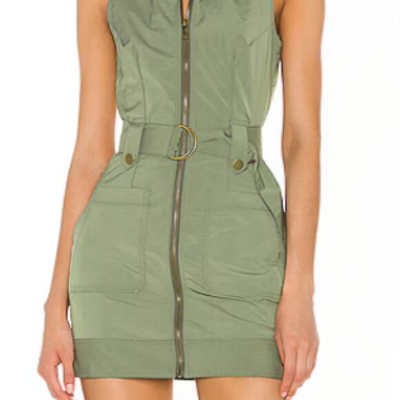 Superdown Sofia Belted Mini Dress - Picture 1 of 6